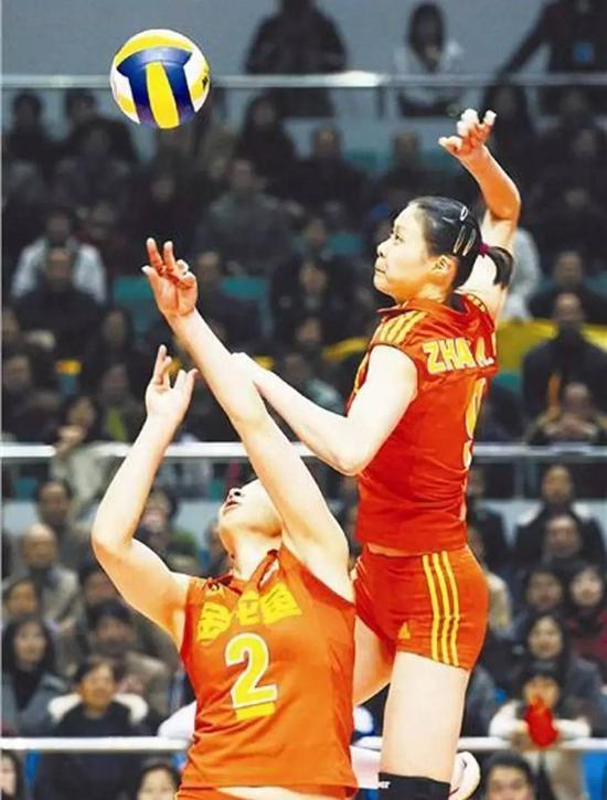  [赵蕊蕊在赛场上英姿飒爽]