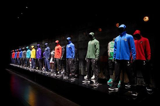 NBA球队版球服外套