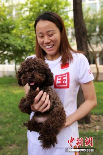 　　2016年里约奥运会上夺得混双铜牌后，赵芸蕾宣布退出国家队，并前往北京体育大学攻读研究生。中新社记者&nbsp;韩海丹摄