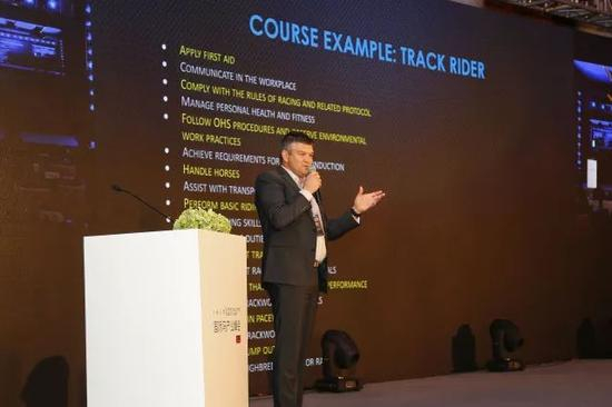澳大利亚赛马学院院长Ashley Connick