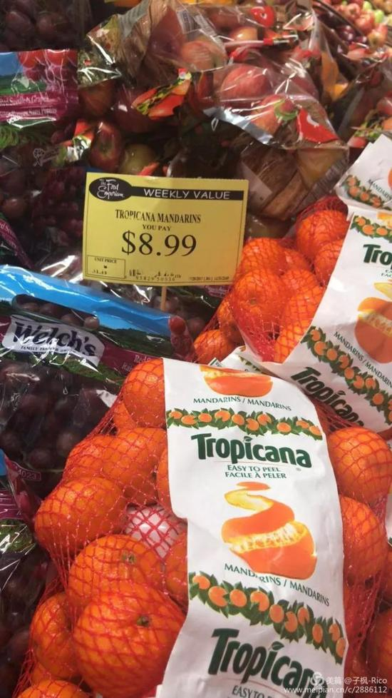 睡前逛了市中心超市，买好周六周日赛前要吃喝的面包饮料等等，才发现纽约物价很坚挺。