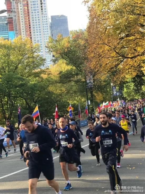 周六的5K赛进行得很high