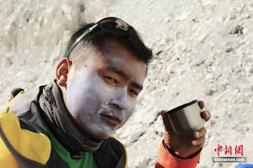 登山者：其美扎西（本人供图）