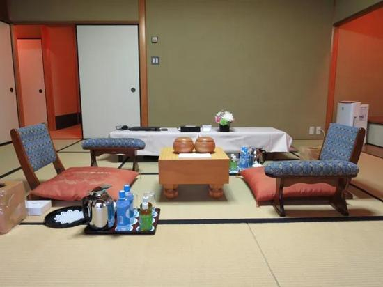 对局室一览（图片摘自日本棋院关西总本部）