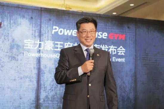 中国健美协会主席张海峰