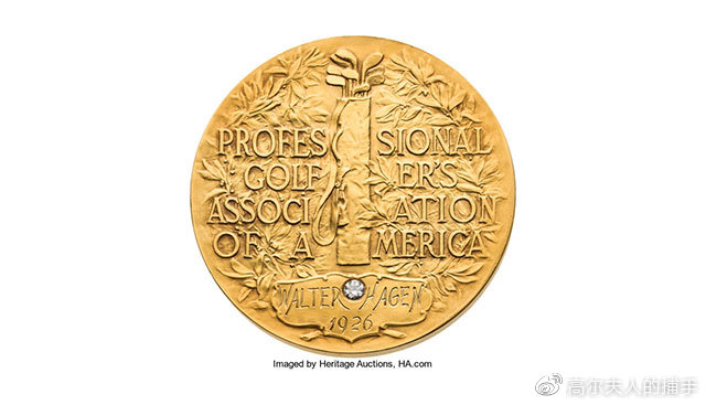 1926年，沃特·哈根赢得PGA锦标赛的金牌