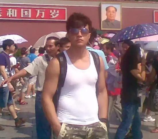 邓帅健身前