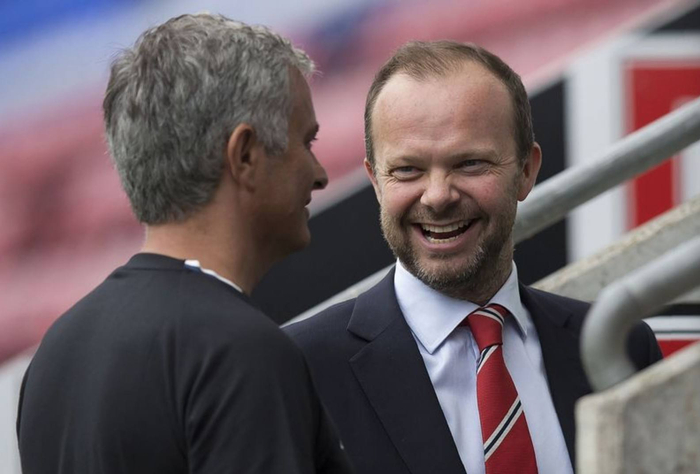 埃德·伍德沃德和穆里尼奥。