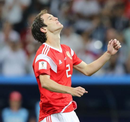 俄罗斯队球员马·费尔南德斯。新华社记者杨磊摄