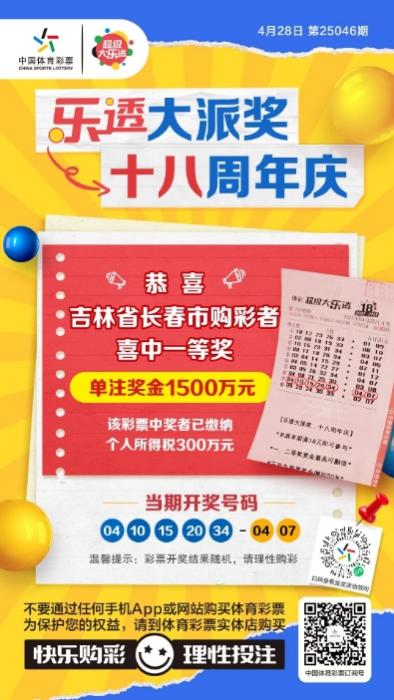 中奖喜报