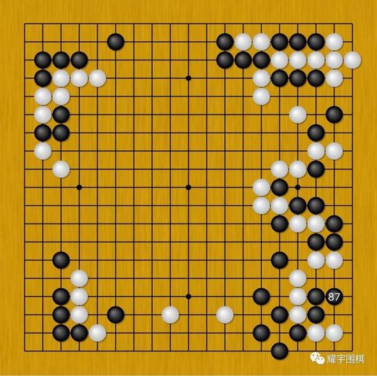 图5：这是右边进行数回合后的局面，双方进行了两次转换。