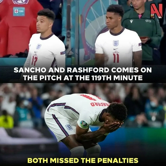 拉什福德和桑乔将遭受职业生涯的重大打击