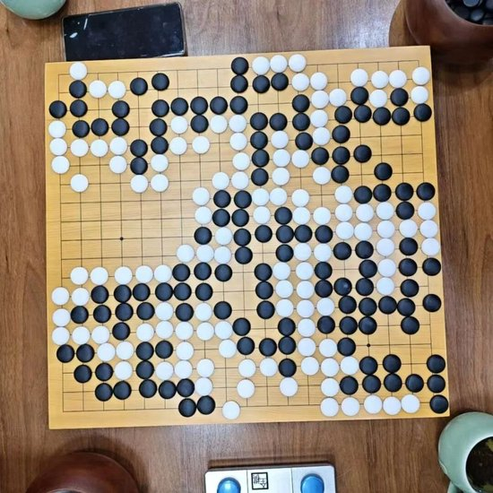 张武军（执黑）3d+ vs &nbsp;吴君堂（执白）4d