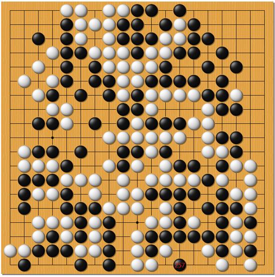 本图为结尾局势,257收效制造连环劫结束了惊天大逆转