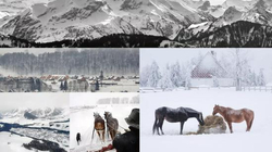 直到世界尽头，冬季阿尔泰山脉马背旅行，骑马探访冰封百里的喀纳斯湖区