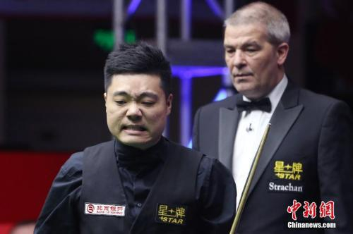 资料图：斯诺克观赏性和偶然性是未来发展的优势。中新社记者 韩海丹摄