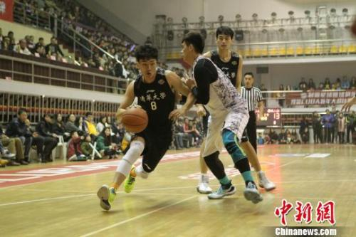 资料图：CUBA比赛现场。 何烃烃 摄