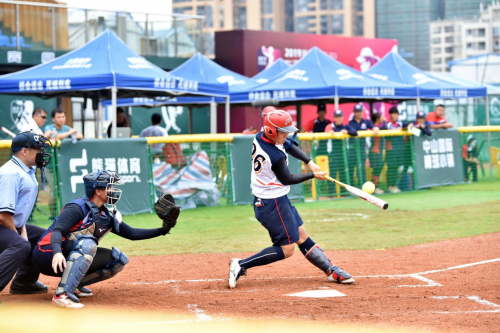 日本队VS中华台北 日本队打击进攻