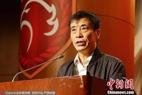 资料图：陈戌源在会议中讲话。图片来源：Osports全体育图片社