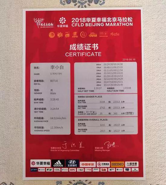 同时，关于北马小白哥还表达了自己的想法。