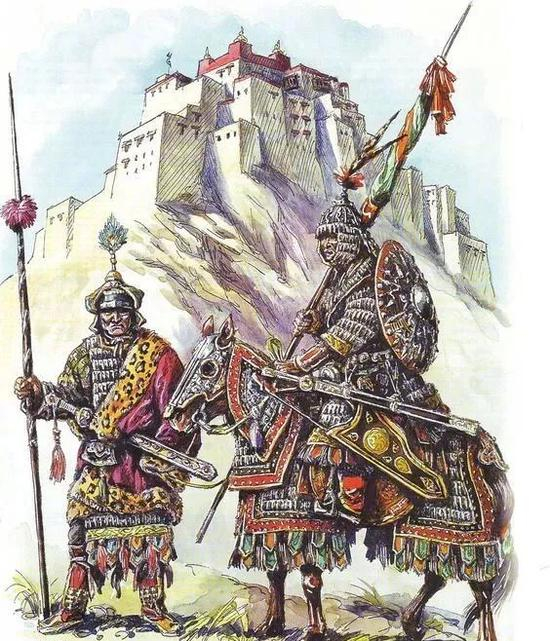 吐蕃人同样受西域影响而流行马球