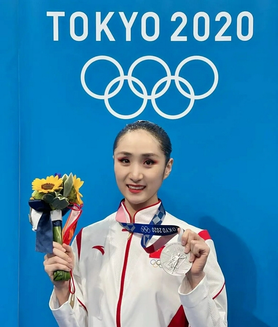 王芊懿拿到了银牌