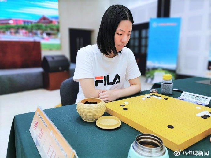 潘阳在比赛中