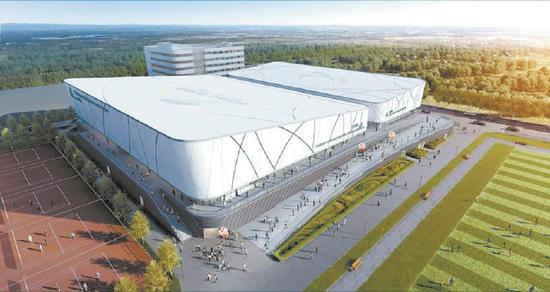 国家残疾人冰上运动比赛训练馆