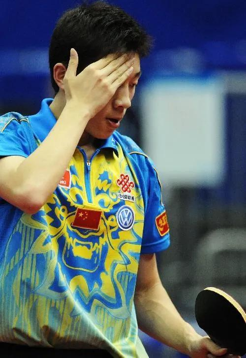  2009年横滨，许昕第一次参加世乒赛单打比赛