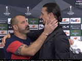 老友相聚！斯坦科维奇赛后拥抱伊布：我的兄弟