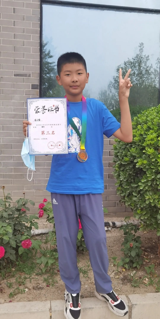 子博在升段赛中取得优异成绩