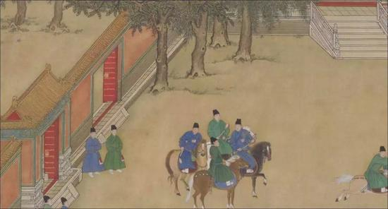 一直到嘉靖皇帝前的明朝贵胄还会打马球