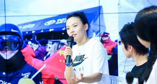 “享受运动的初心”是蔡雪桐给大学生的建议。（图片来源：蔡雪桐微博）