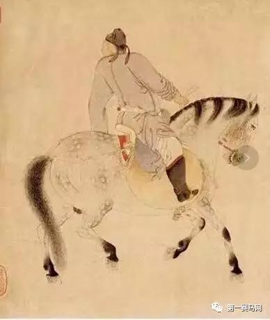 （唐）虢国夫人夜游图