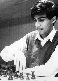 18 years old Anand&nbsp;by chessbase.in