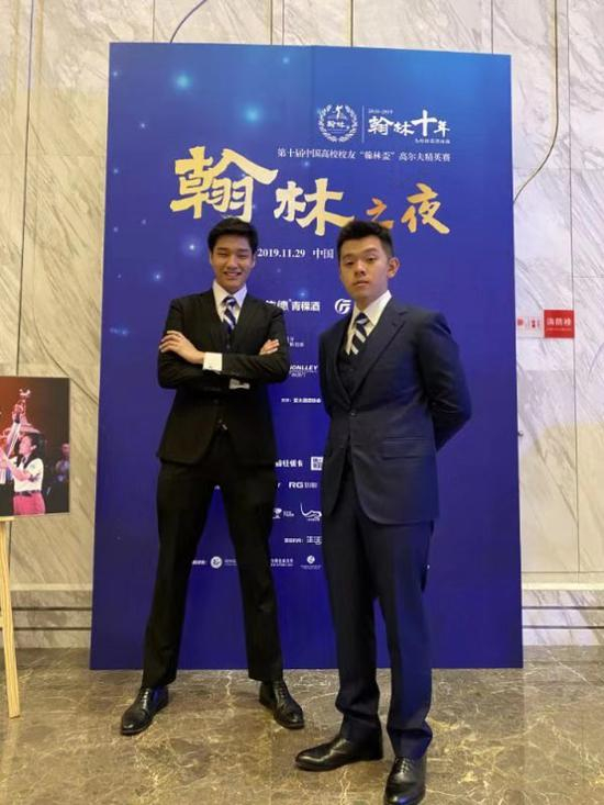 队长西崇庚（Ryan Xi）与副队长张治元（Will Chang） 