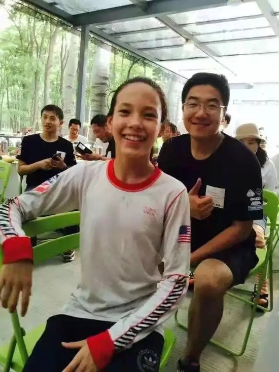 2015年北京申办冬奥成功，在北京的谷爱凌