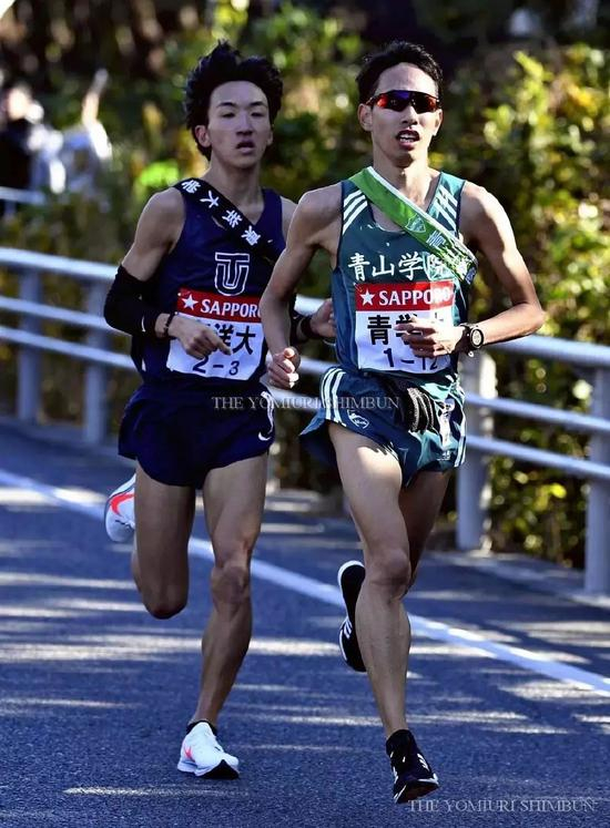 完成三区连超7人的青山主将森田步希