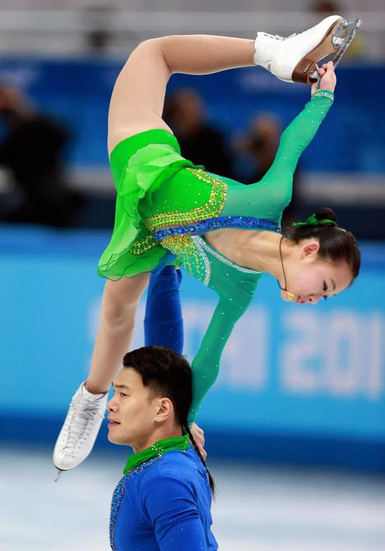 彭程/张昊在2014年索契冬奥会