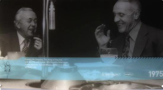 哈罗德-威尔逊与比尔-香克利