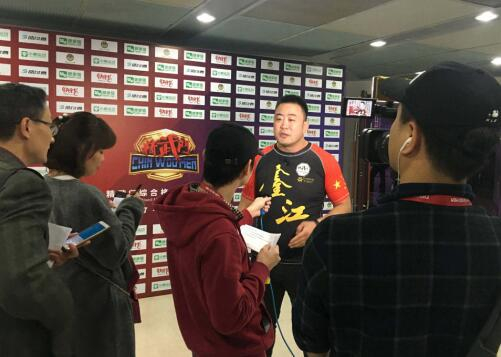 资料图刘金文接受媒体采访