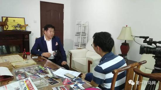 陈彼德（陈广新）接受香港无线电视台专访