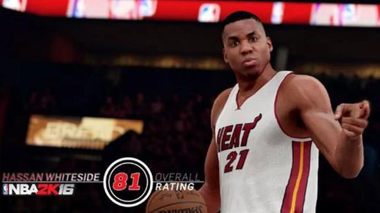 怀特塞德对于2K能力值存在执念