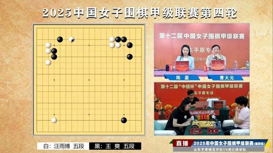 曹大元九段联袂陈盈讲棋