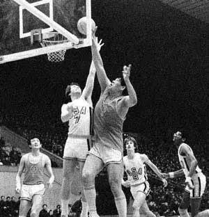 七十年代对抗美国男篮