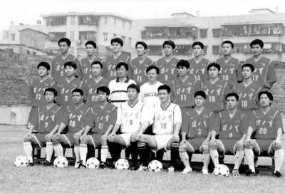 健力宝青年队的合影