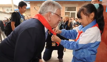 大卫-斯特恩来到中国