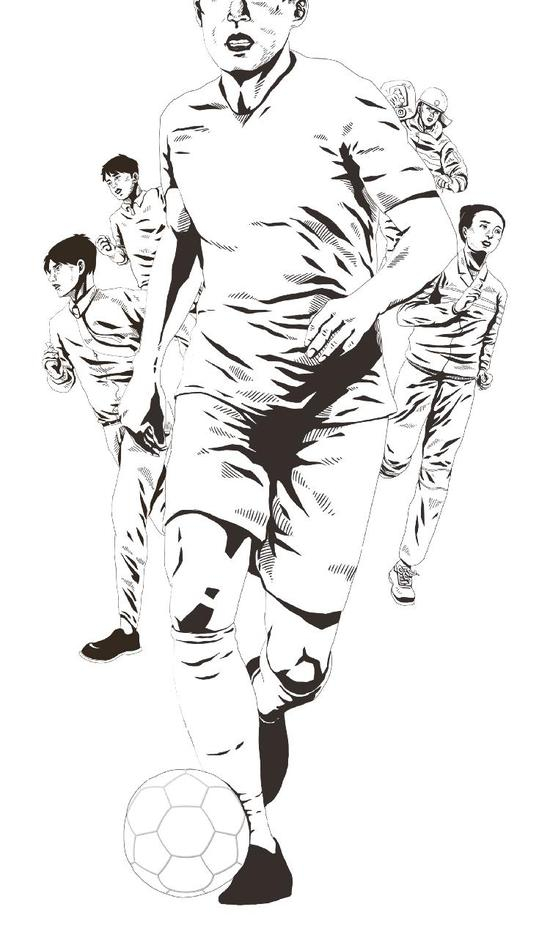 谭力设计海报的设计图样。