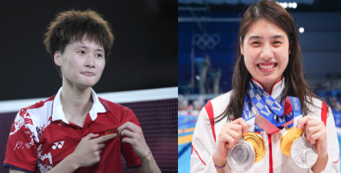 陈雨菲与张雨霏