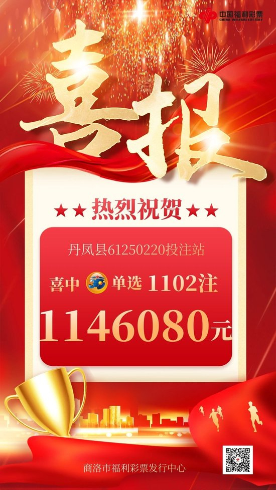 男子出差自选擒福彩3D玩法114万 随心情倍投